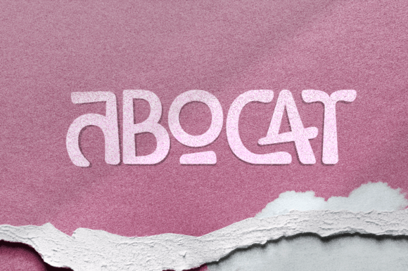 Abocat: A Display Typeface for Web Design