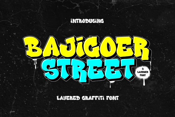 Bajigoer Street: A Web Designer’s Take on This Graffiti Display Font
