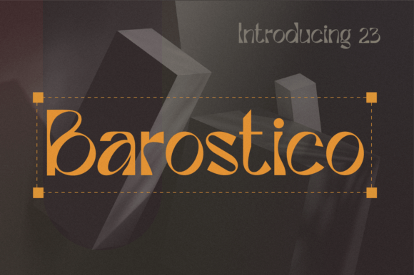 Barostico: A Display Font Built for Bold Branding