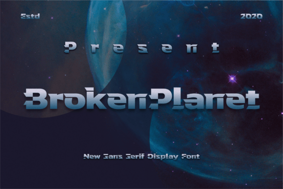 Broken Planet Font Review: A Bold Display Typeface for Modern Branding
