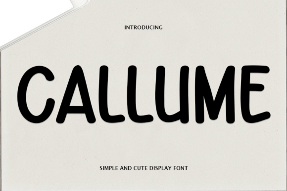 Callume: A Handwritten Font That Brings Warmth to Your Brand