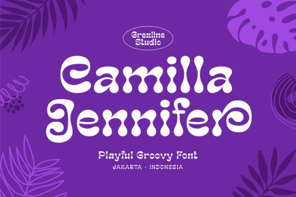 Camilla Jennifer: A Playful Font for Digital Design