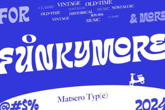 Funkymore: A Vintage-Inspired Display Font for Modern Branding