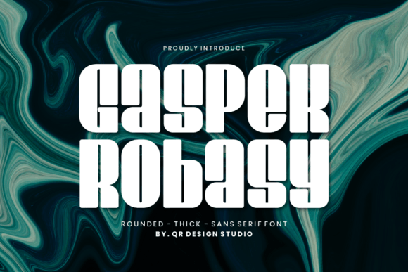 Gaspek Robasy: A Modern Display Font for Handmade Creations