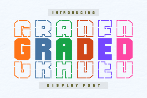 Graded Display Font: A Web Designer’s Review for Bold Digital Branding
