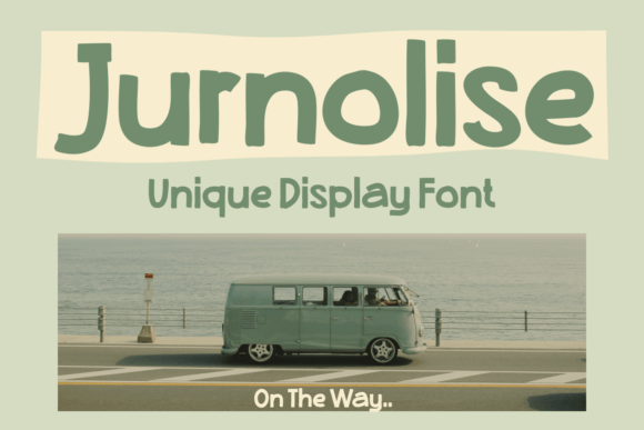 Jurnolise: A Display Font for Modern Web Design