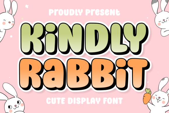 Kindly Rabbit: A Playful Display Font for Modern Web Design