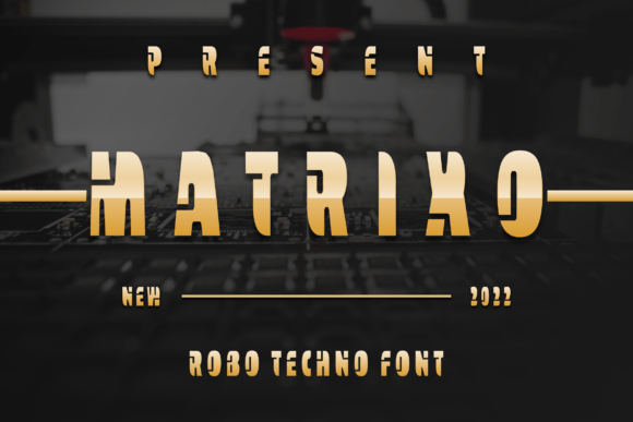 Matrixo: A Display Font Built for Bold Editorial Storytelling
