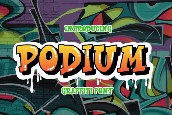 Podium: A Display Font That Brings Grit and Character to Branding Projects