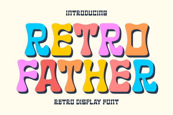 Retro Father Font: A Practical Typeface for Small Business Branding