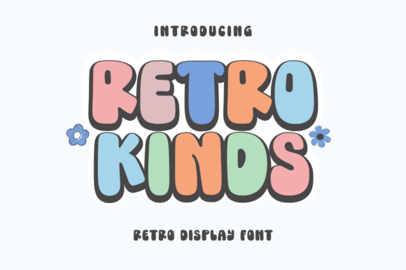 Retro Kinds: A Display Font for Editorial Design