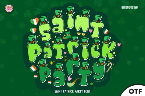 Saint Patrick Party Font: A Web Designer's Test for Festive Digital Branding