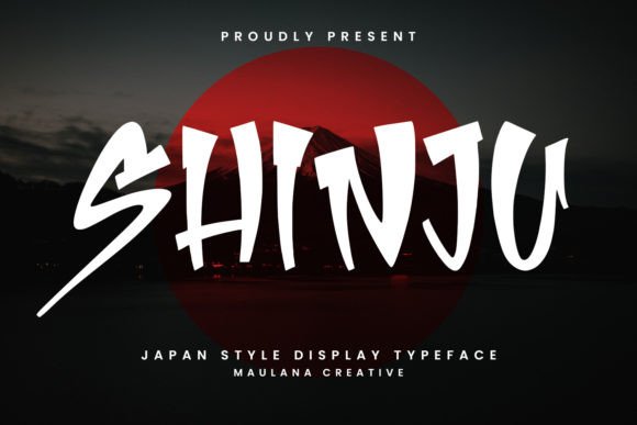 Shinju: A Modern Display Font for Digital Branding