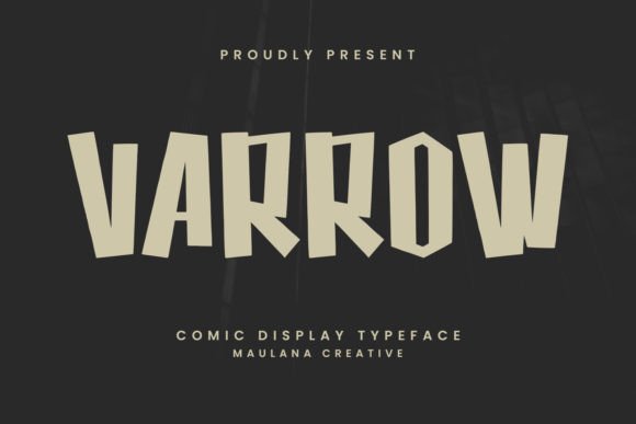 Varrow: The Display Font That Commands Attention