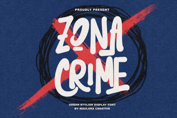 Zona Crime: A Display Font That Elevates Digital Marketing Campaigns